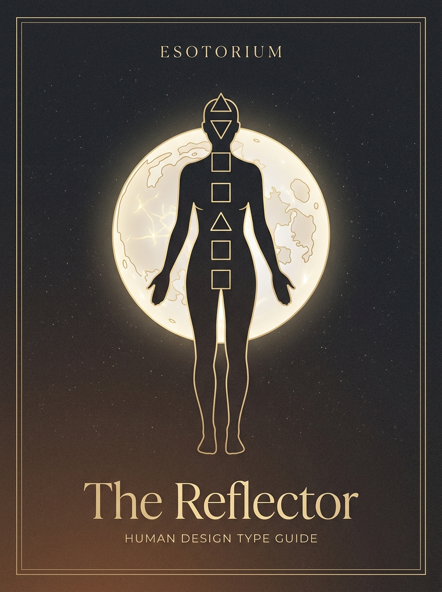 The Reflector — Human Design Type Guide — Esotorium PDF cover