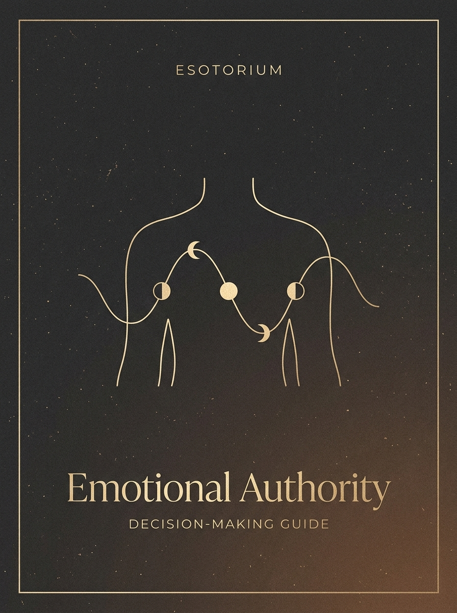 Emotional Authority — How to Make Decisions — Esotorium PDF cover