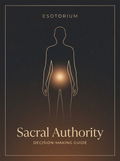 Sacral Authority — How to Make Decisions — Esotorium PDF cover