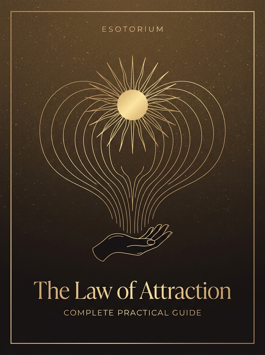 The Law of Attraction — Complete Practical Guide — Esotorium PDF cover