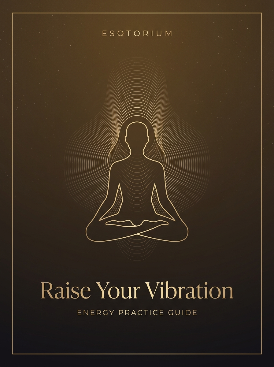 How to Raise Your Vibration — Energy Guide — Esotorium PDF cover