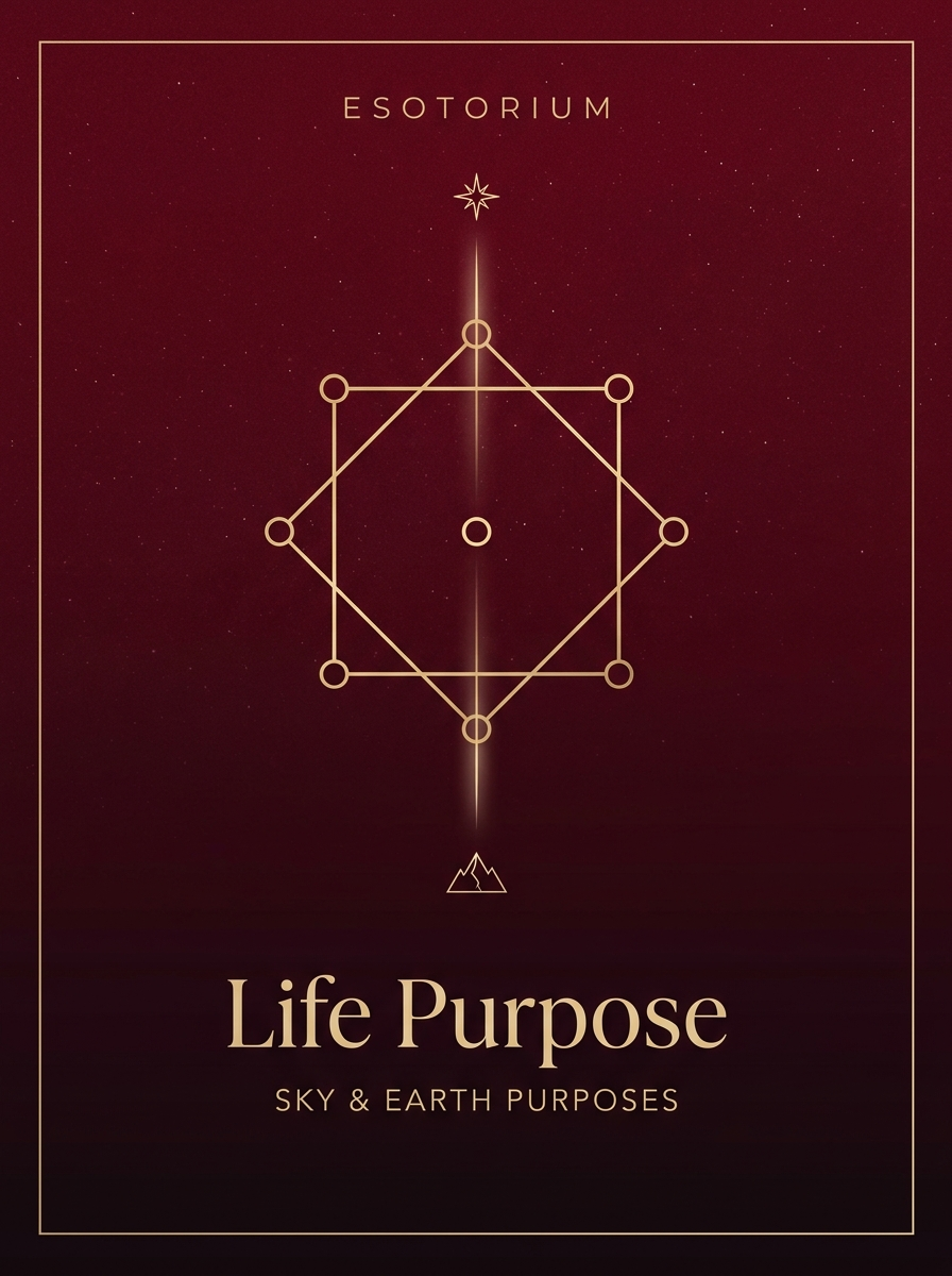 Destiny Matrix Life Purpose — Sky & Earth Purposes — Esotorium PDF cover