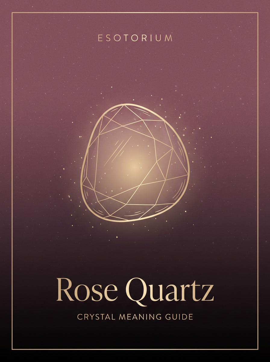 Rose Quartz — Meaning, Uses & Healing Properties — Esotorium PDF cover