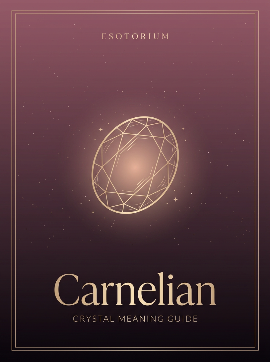 Carnelian — Meaning, Uses & Healing Properties — Esotorium PDF cover