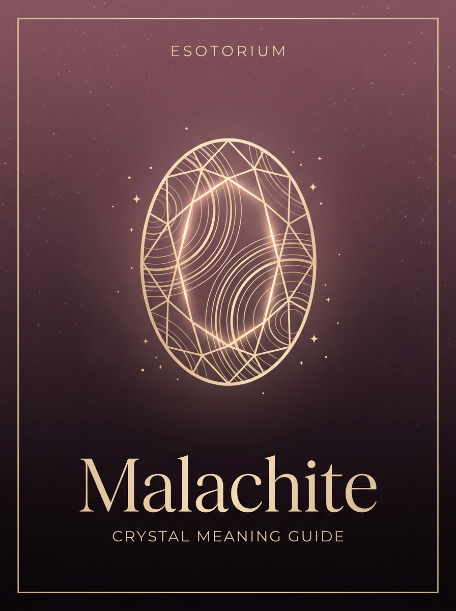 Malachite — Meaning, Uses & Healing Properties — Esotorium PDF cover