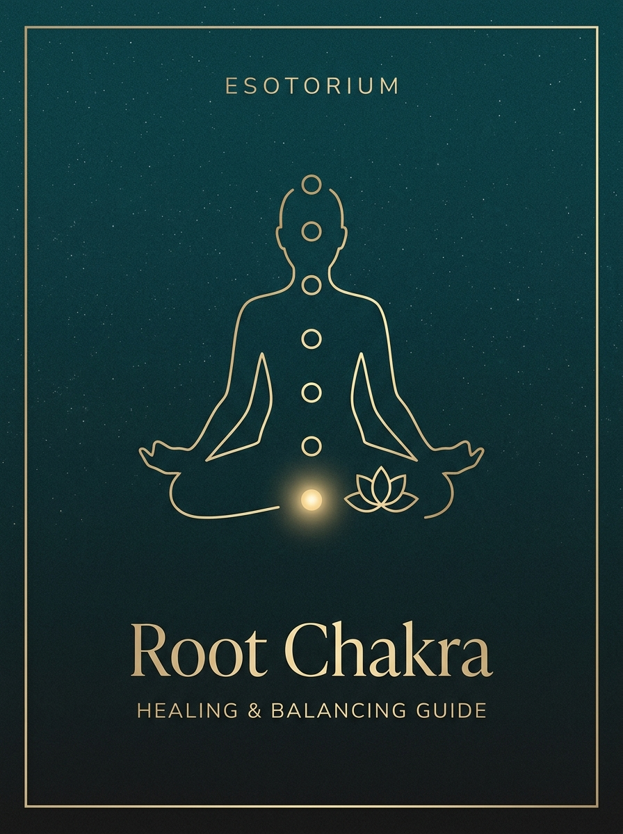 Root Chakra — Healing & Balancing Guide, Esotorium PDF cover