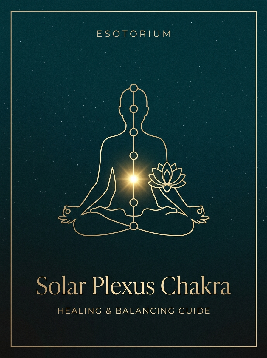 Solar Plexus Chakra — Healing & Balancing Guide, Esotorium PDF cover