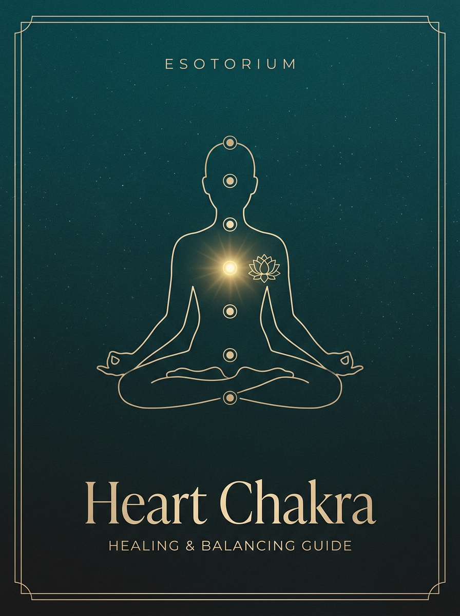 Heart Chakra — Healing & Balancing Guide, Esotorium PDF cover