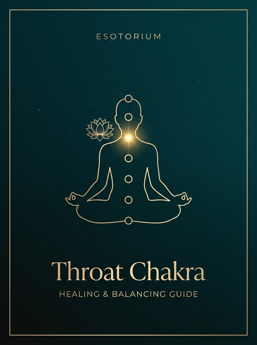Throat Chakra — Healing & Balancing Guide, Esotorium PDF cover