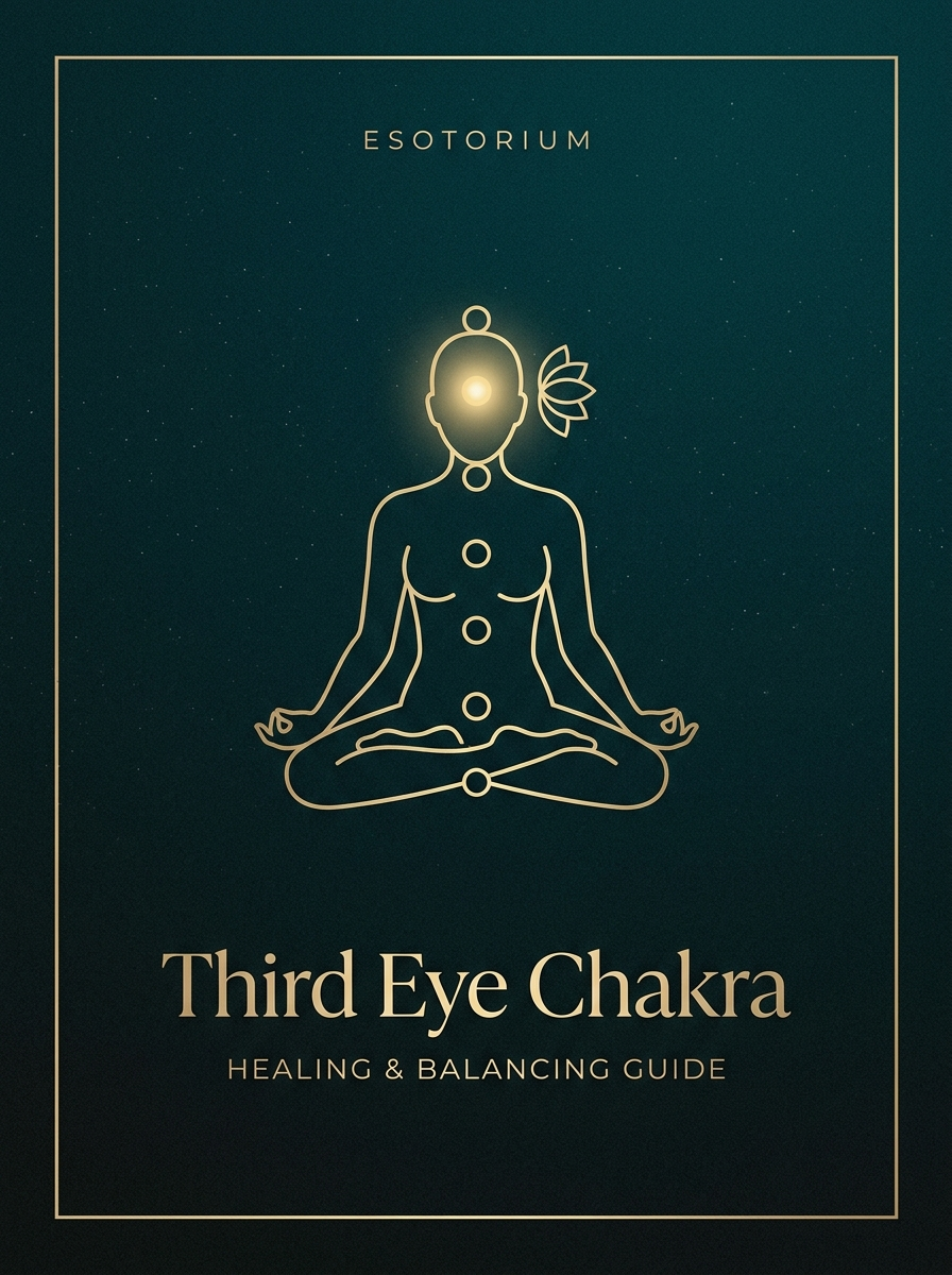 Third Eye Chakra — Healing & Balancing Guide, Esotorium PDF cover