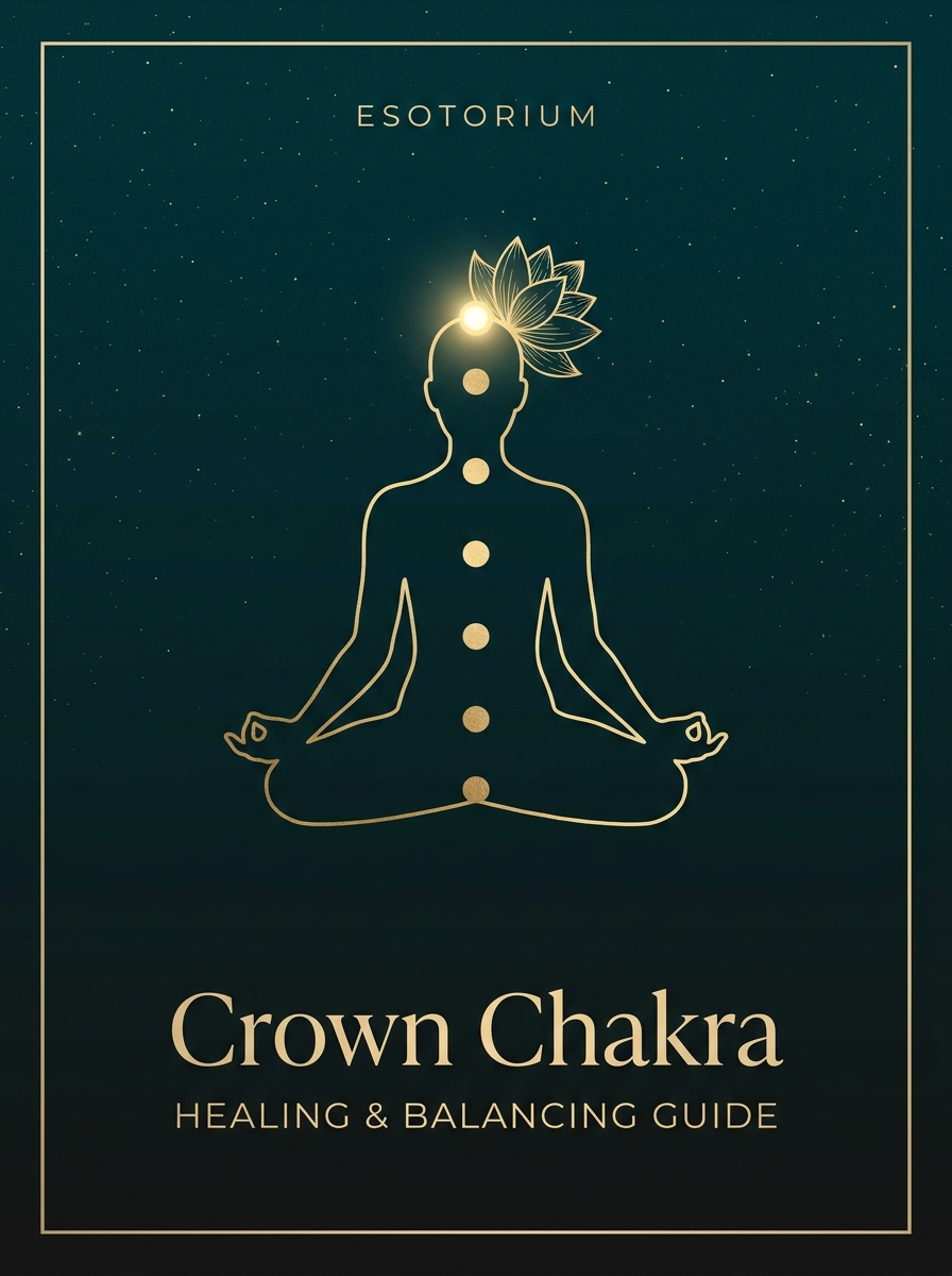 Crown Chakra — Healing & Balancing Guide, Esotorium PDF cover