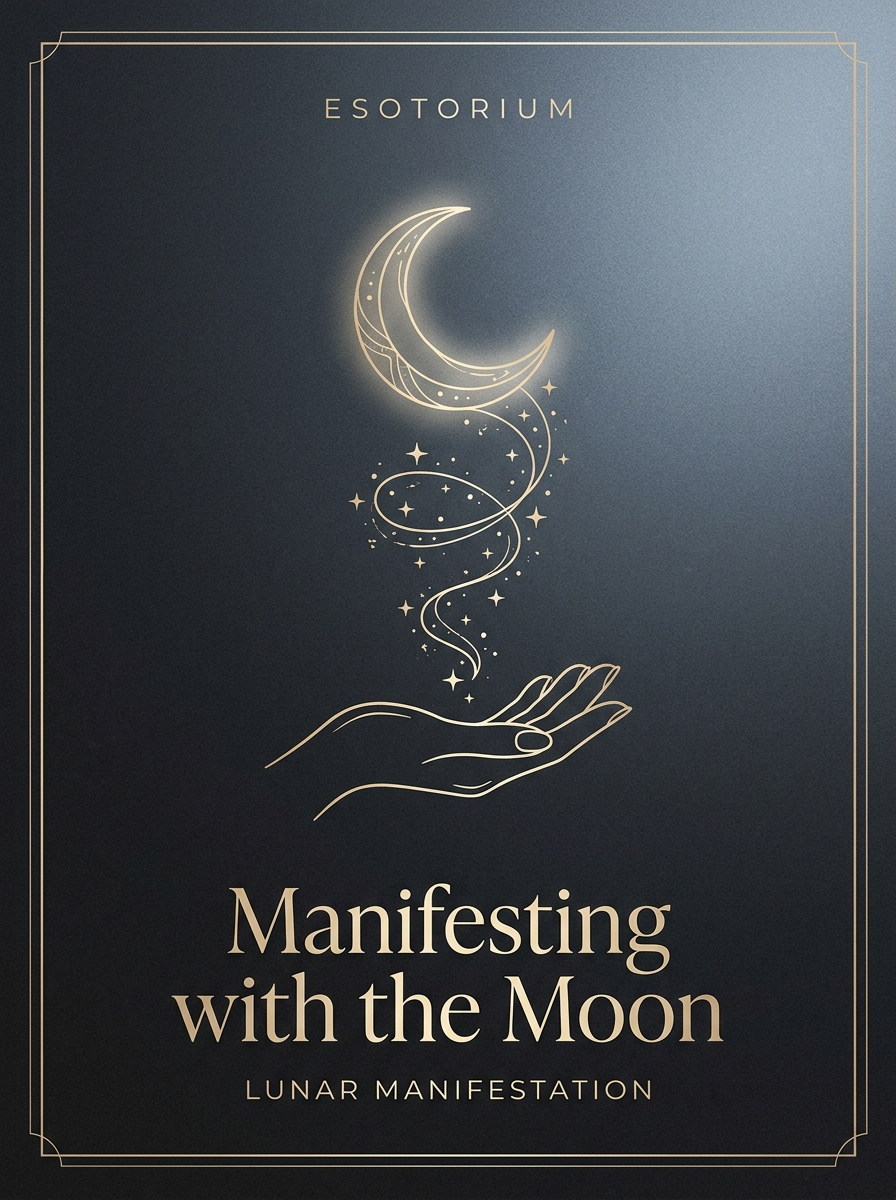 Manifesting with the Moon — Lunar Manifestation Guide, Esotorium PDF cover