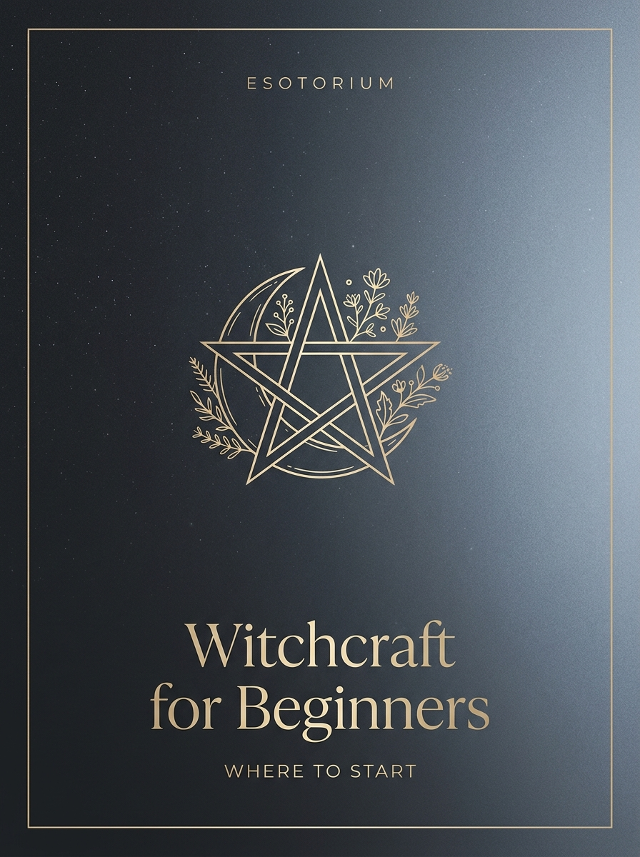 Witchcraft for Beginners — Where to Start, Esotorium PDF cover
