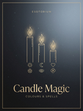 Candle Magic for Beginners — Colours & Spells, Esotorium PDF cover