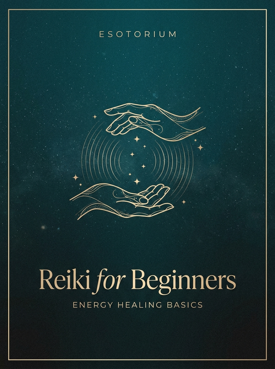 Reiki for Beginners — Energy Healing Basics, Esotorium PDF cover