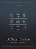 100 Common Dream Symbols & Their Meanings — Esotorium PDF cover