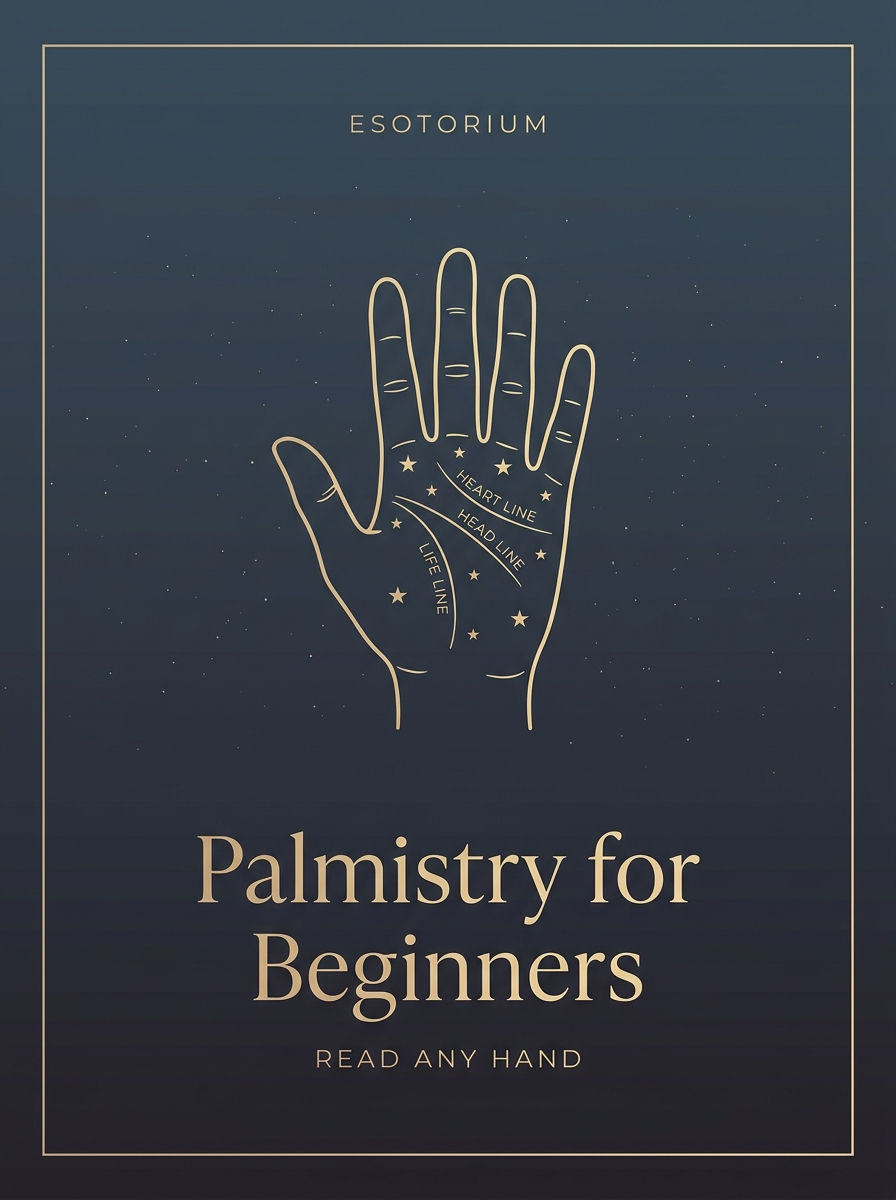 Palmistry for Beginners — Read Any Hand — Esotorium PDF cover