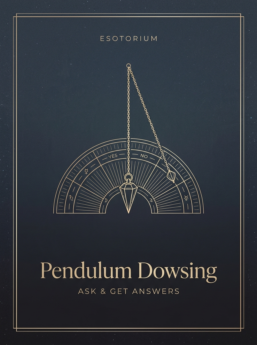 Pendulum Dowsing — Ask & Get Answers — Esotorium PDF cover