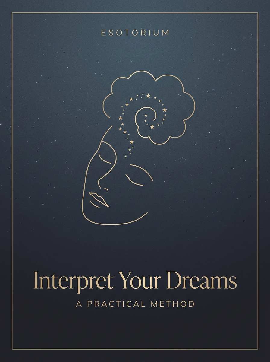 How to Interpret Your Dreams — A Practical Method — Esotorium PDF cover