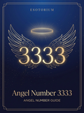 Angel Number 3333 — Meaning in Love, Money & Life — Esotorium PDF cover
