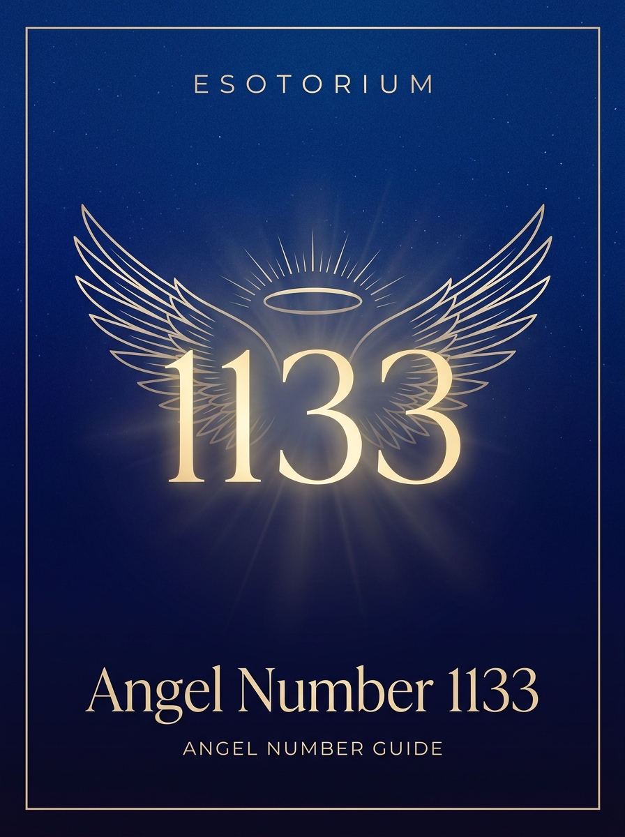 Angel Number 1133 — Meaning in Love, Money & Life — Esotorium PDF cover