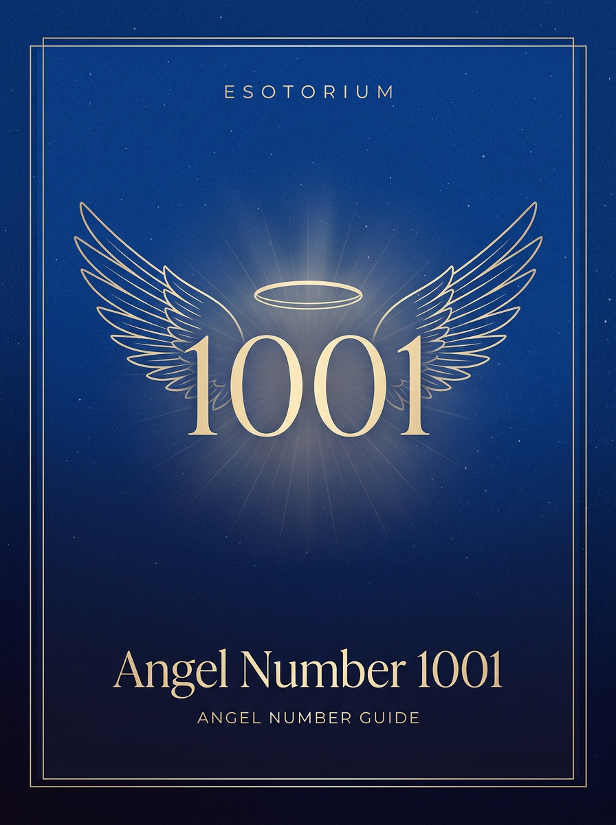 Angel Number 1001 — Meaning in Love, Money & Life — Esotorium PDF cover