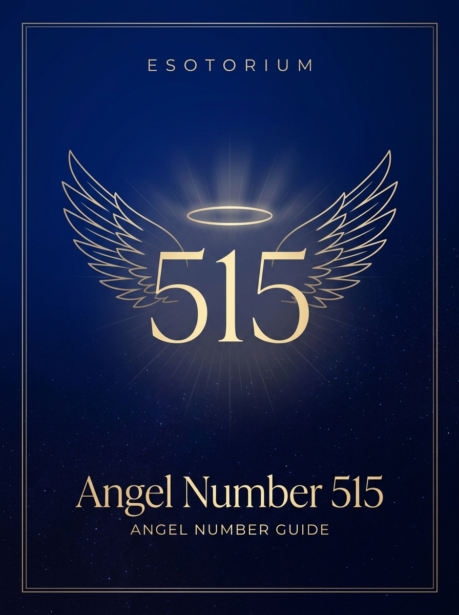 Angel Number 515 — Meaning in Love, Money & Life — Esotorium PDF cover