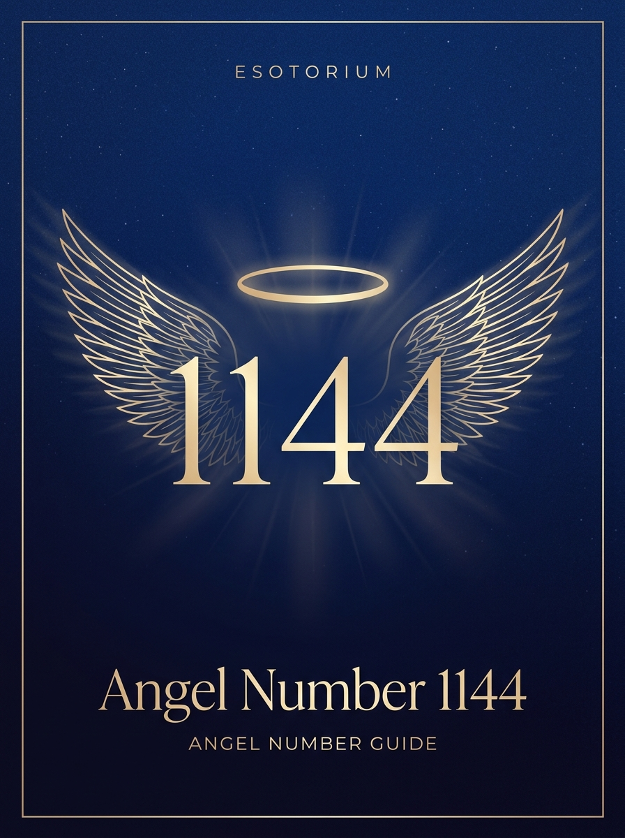 Angel Number 1144 — Meaning in Love, Money & Life — Esotorium PDF cover