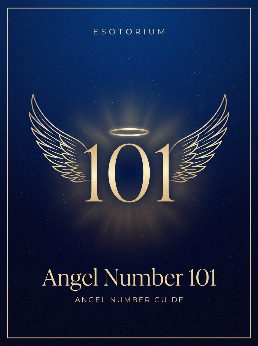 Angel Number 101 — Meaning in Love, Money & Life — Esotorium PDF cover