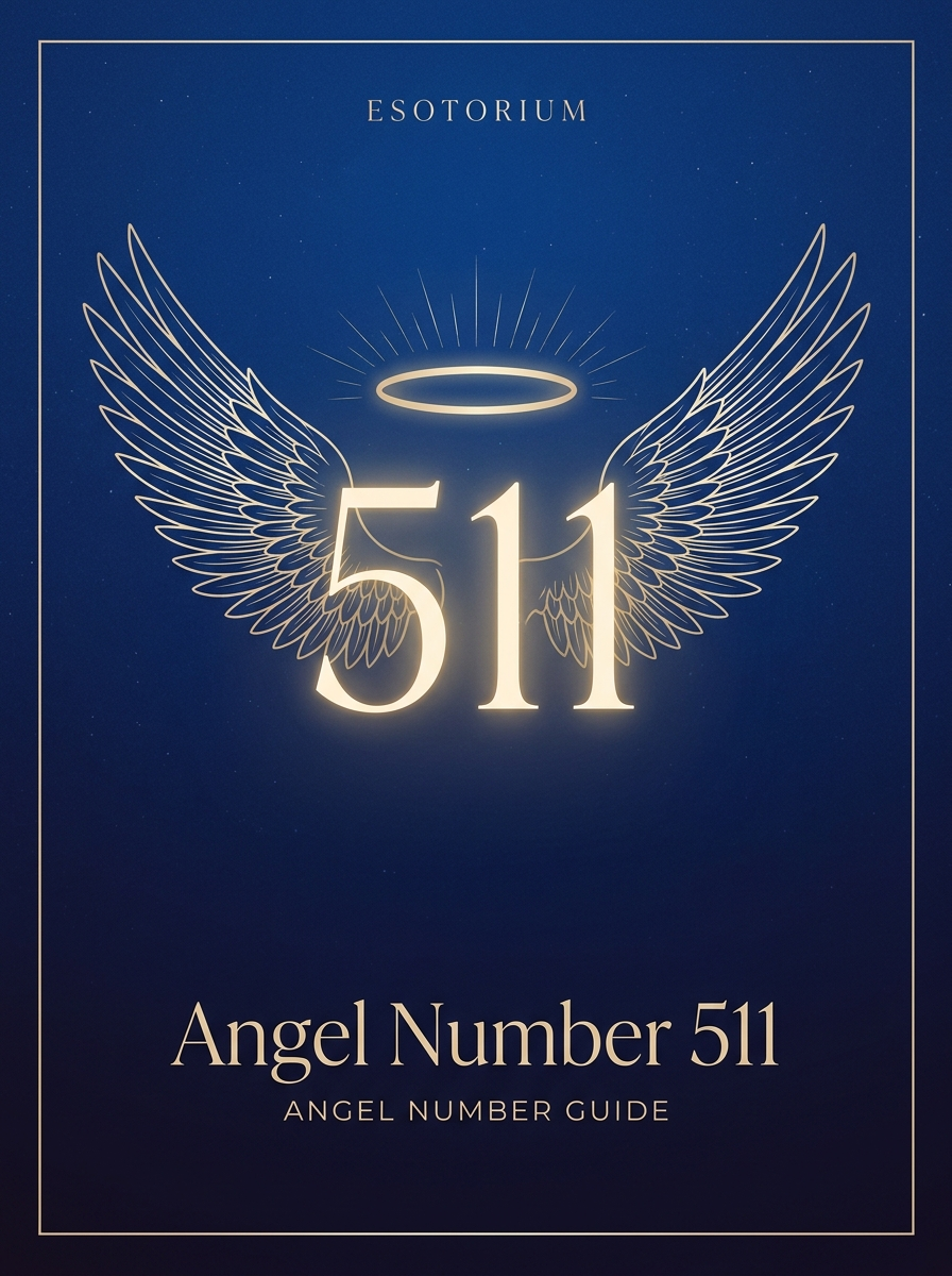 Angel Number 511 — Meaning in Love, Money & Life — Esotorium PDF cover