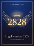 Angel Number 2828 — Meaning in Love, Money & Life — Esotorium PDF cover