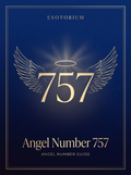 Angel Number 757 — Meaning in Love, Money & Life — Esotorium PDF cover