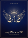Angel Number 242 — Meaning in Love, Money & Life — Esotorium PDF cover
