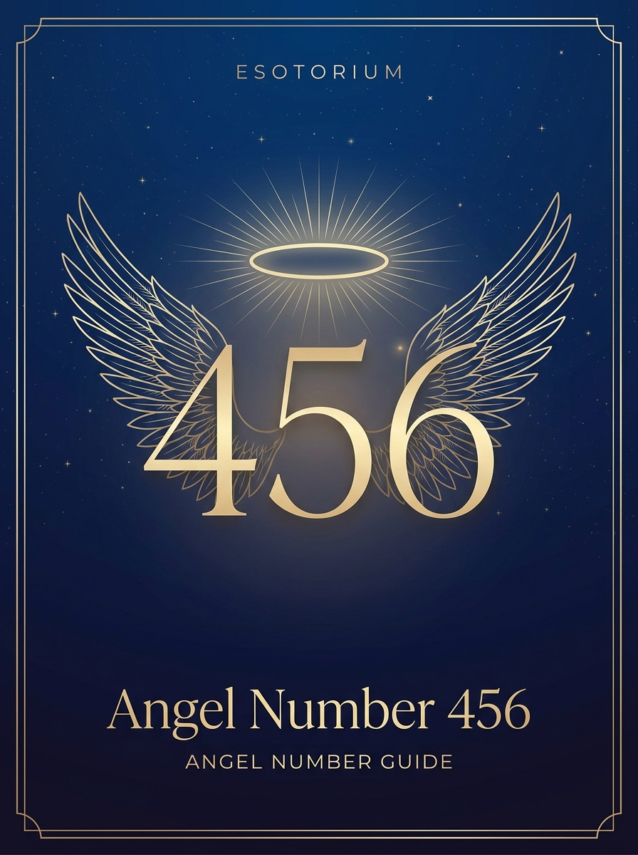 Angel Number 456 — Meaning in Love, Money & Life — Esotorium PDF cover