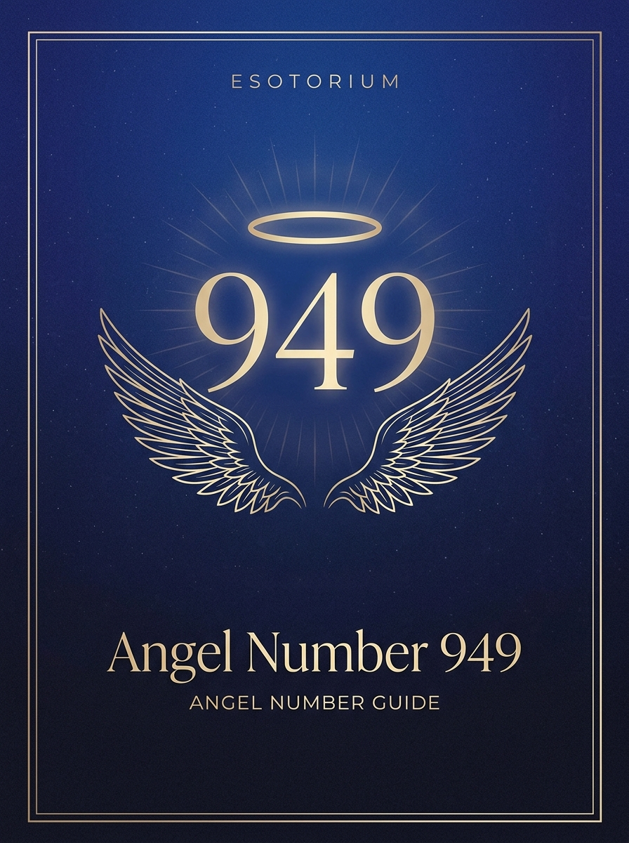 Angel Number 949 — Meaning in Love, Money & Life — Esotorium PDF cover