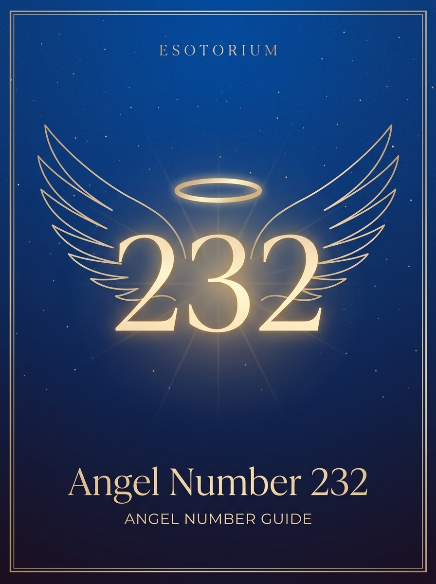 Angel Number 232 — Meaning in Love, Money & Life — Esotorium PDF cover