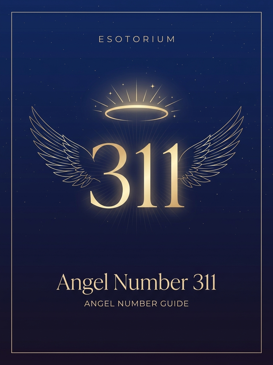 Angel Number 311 — Meaning in Love, Money & Life — Esotorium PDF cover