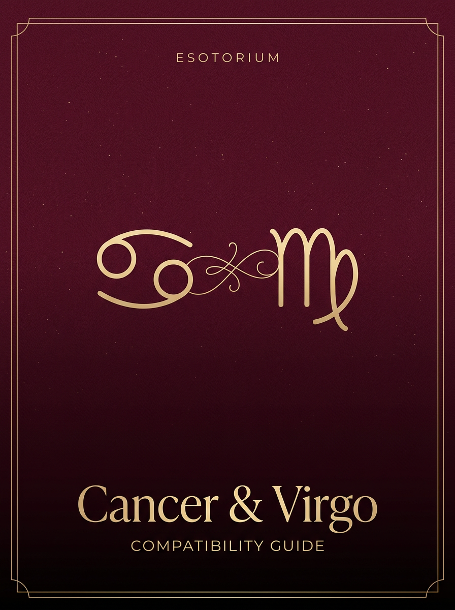 Cancer and Virgo Compatibility — Love, Sex & Friendship, Esotorium PDF cover