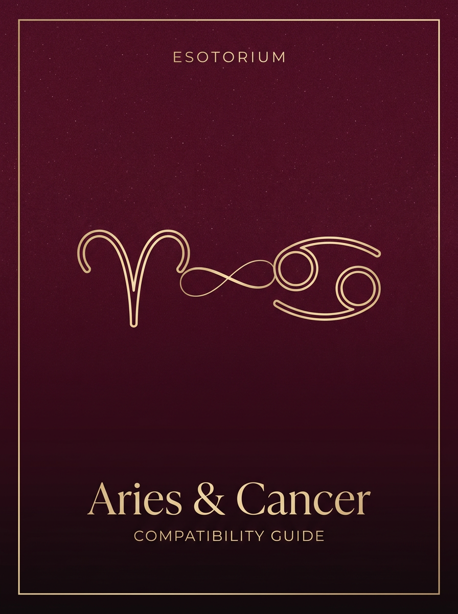 Aries and Cancer Compatibility, Esotorium PDF cover