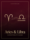 Aries and Libra Compatibility — Love, Sex & Friendship, Esotorium PDF cover