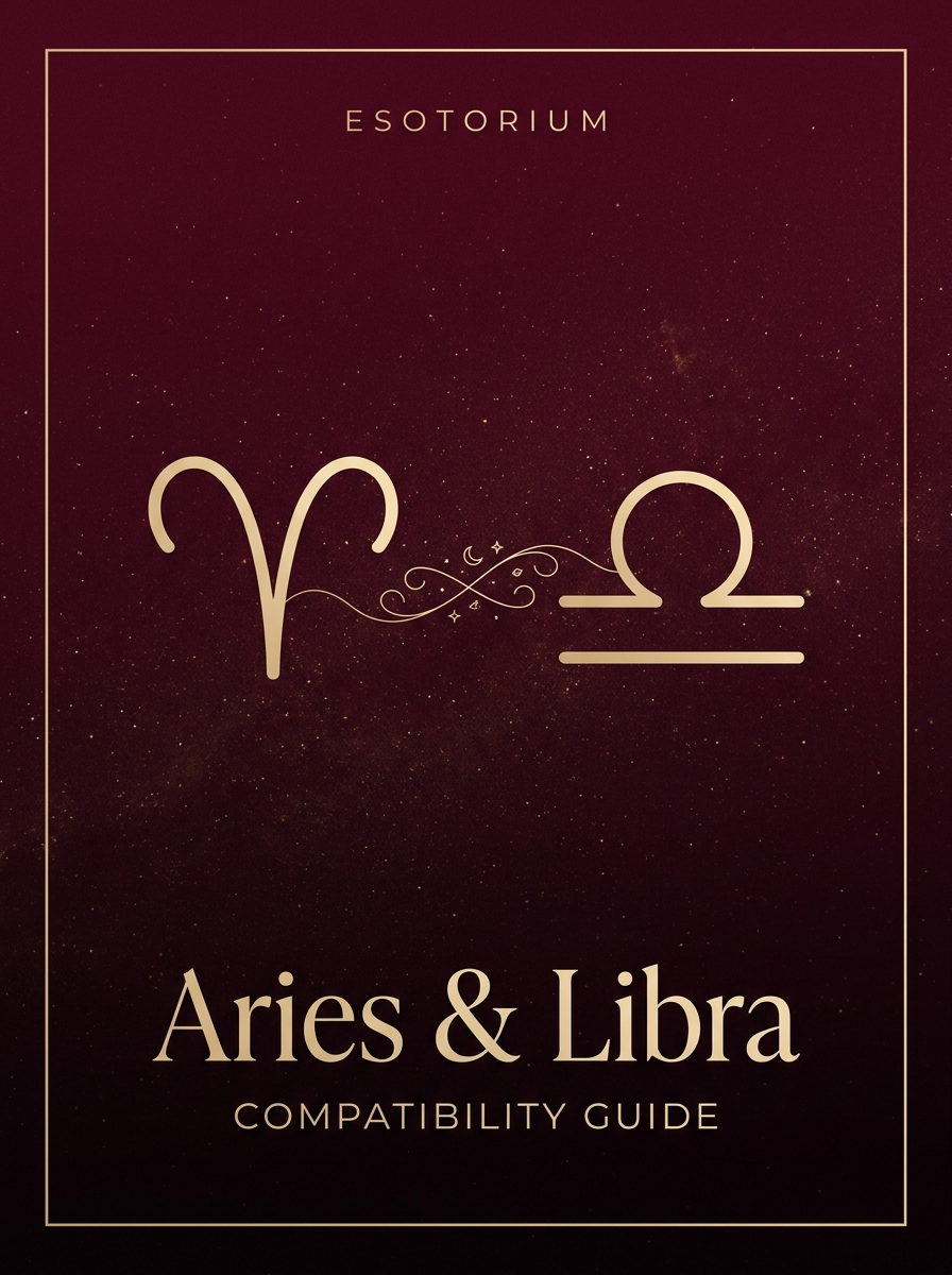 Aries and Libra Compatibility — Love, Sex & Friendship, Esotorium PDF cover