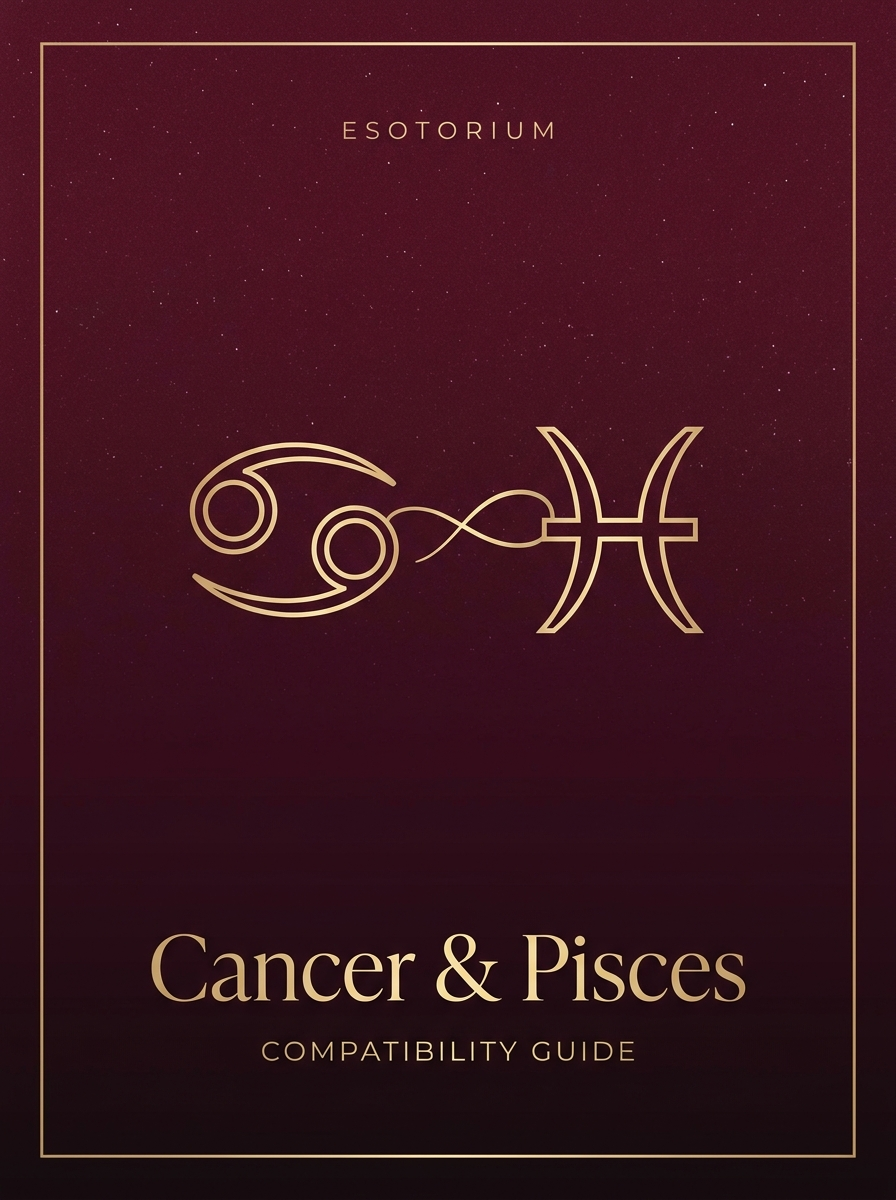 Cancer and Pisces Compatibility — Love, Sex & Friendship, Esotorium PDF cover