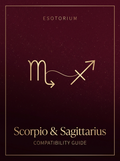 Scorpio and Sagittarius Compatibility — Love, Sex & Friendship, Esotorium PDF cover