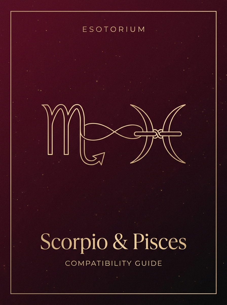 Scorpio and Pisces Compatibility — Love, Sex & Friendship, Esotorium PDF cover
