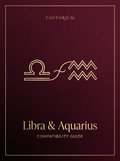 Libra and Aquarius Compatibility — Love, Sex & Friendship, Esotorium PDF cover