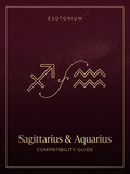 Sagittarius and Aquarius Compatibility — Love, Sex & Friendship, Esotorium PDF cover