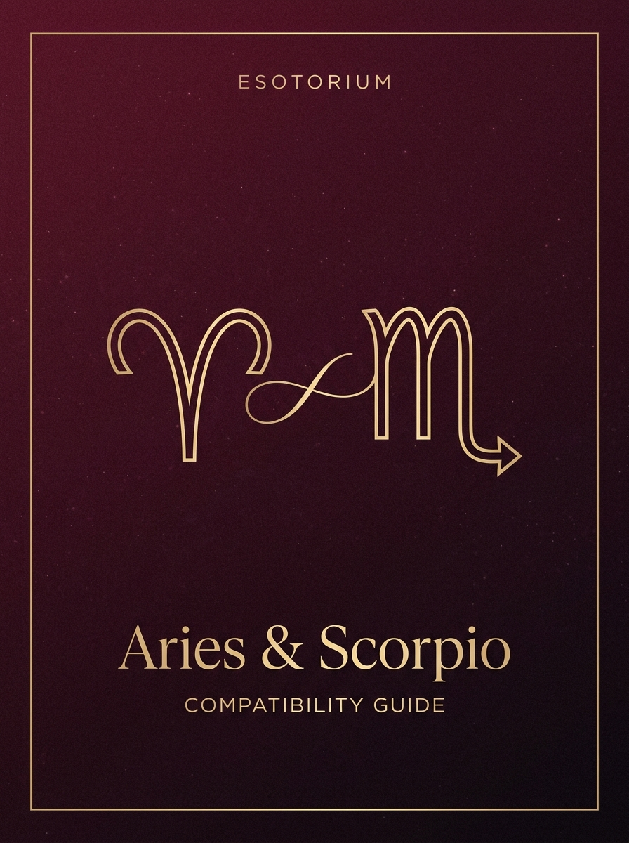 Aries and Scorpio Compatibility, Esotorium PDF cover
