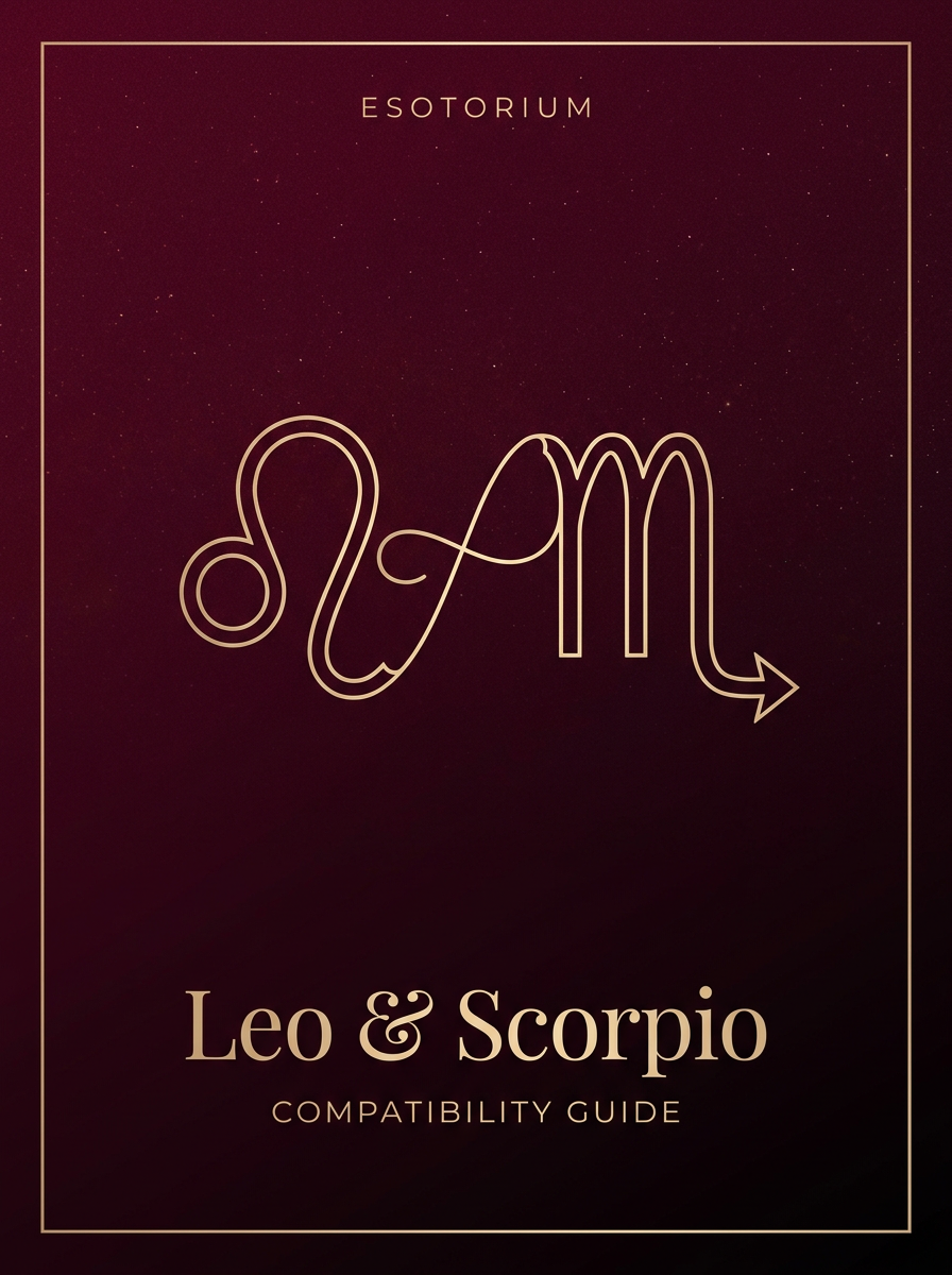 Leo and Scorpio Compatibility, Esotorium PDF cover
