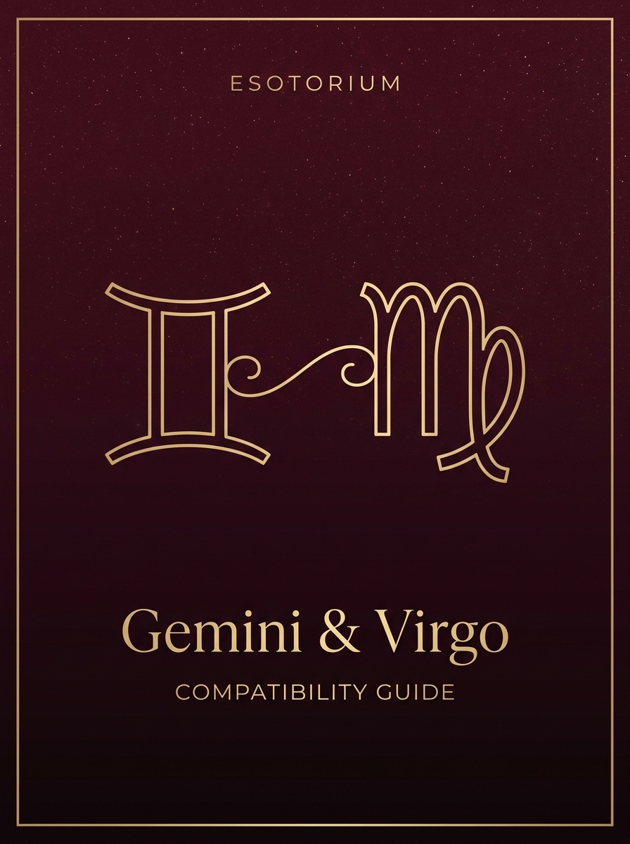 Gemini and Virgo Compatibility, Esotorium PDF cover