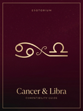 Cancer and Libra Compatibility, Esotorium PDF cover